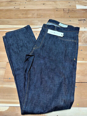 Imogene + Willie Charlie Indigo Rigid Jeans Size 38 NWT